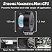 GPS Tracker for Vehicles, No Subscription Mini GPS Tracker Real Time Locator, Magnetic Anti-Theft Micro Vehicle Tracking Device with App for Cars, Kids, Elderly, Pets, Wallet, Luggage