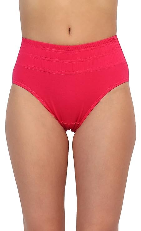 Women's Cotton Printed Bikini Panties Pack of 7 | Soft Breathable Stretch Briefs | Mid Rise Full Coverage Underwear | Comfortable Everyday Innerwear-picture-45
