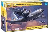 Zvezda 1/72 American Heavy Transport Plane C-130H No. 7321