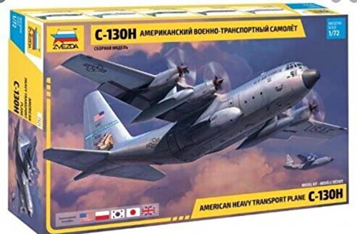 Zvezda 1/72 American Heavy Transport Plane C-130H No. 7321