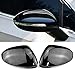 Imagen de MKptopia ABS Negro Car Mirror Cover Recambio Compatible con VW Golf 8 MK8 GTE GTD GTI R-line Nuevo-Con asistencia lateral