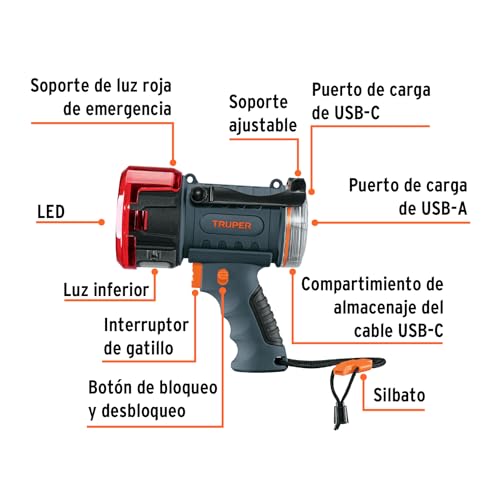 Reflector Truper 3 reflector truper marca TRUPER (3)
