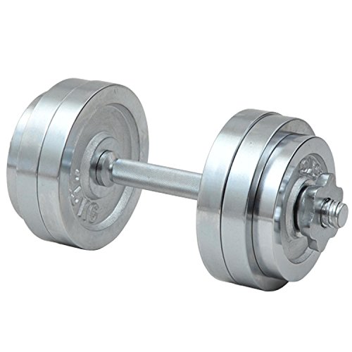 山善 Circulate クロムダンベルセット 15kg SD-15