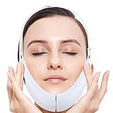 HEPVET Éliminateur de Double Menton,Appareil de beauté du Visage pour Double Menton | 6 Modes EMS Vface Acupoints Appareil de Massage Intelligent EMS V Masseur de Visage pour Le Visage