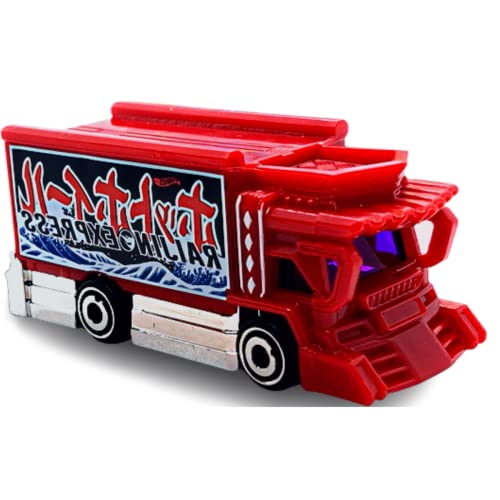 Hot Wheels Raijin Express, HW Haulers 1/5 Treasure Hunts miniatura 2