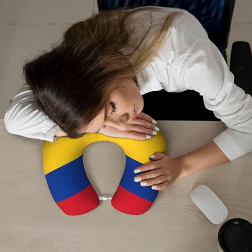 Almohada de viaje espuma memoria tamaño U cómoda miniatura 6