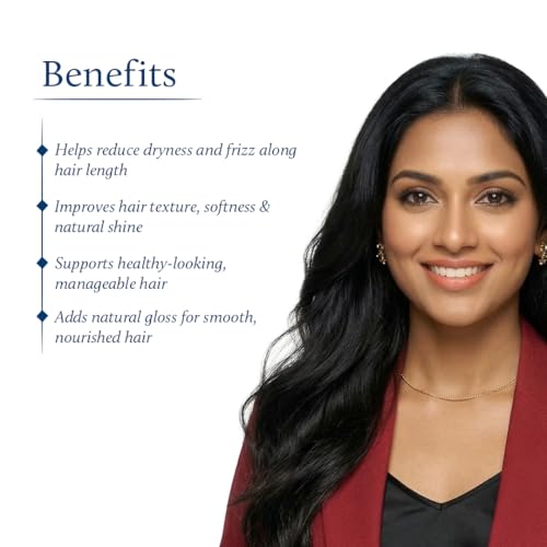 Image of Blue Nectar Batana Hair Serum for Fuller & Thicker Hair | Plant Based Alternate to Redensyl | Advanced Hair Growth Serum for Dry & Frizzy Strands | For Women & Men (18 Herbs, 50ml)