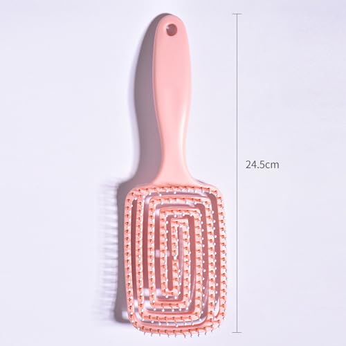 Cepillo desenredante curvo para cabello rizado miniatura 3