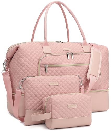 CLOKARS Weekender Bag with Shoe Compartment