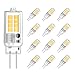 Produktbild VITCOCO LED G4 Lampe 12pcs LED Birnen Warmesweiß 3000K 250LM 3W ersetzt 30W Halogenlampen SMD 16 * 2835 Nicht dimmbar Kein Flackern Energiesparlampe