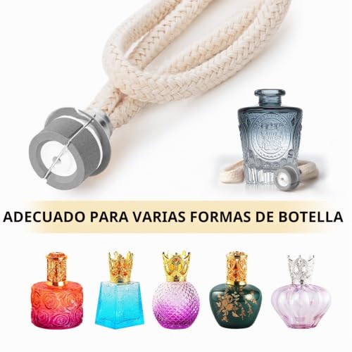 Miniatura 4 de Mecha De Repuesto Para Lámparas De Aceite Con Quemador Para Todas Las Lámparas Catalíticas Quemador Aromaterapia Difusor Decoración Del Hogar Cabeza Plata
