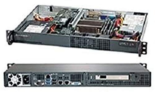 Supermicro SuperChassis Rackmount Server CSE-510-203B Black