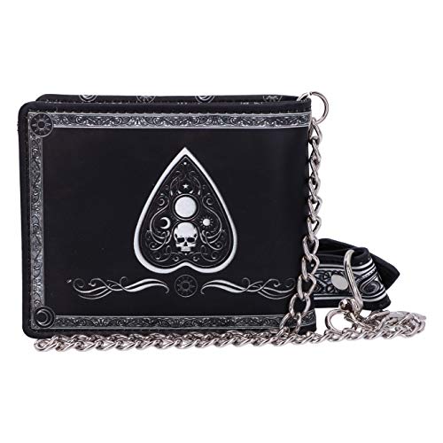 Nemesis Now Spirit Board Embossed Purse Ouija Faux Leather Wallet, Lightweight, Black 18.5Cm, 11Cm #TOP2