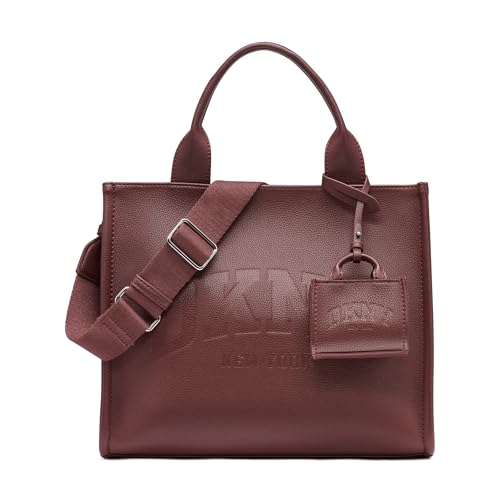 Bolso tote mediano Hadlee para mujer de DKNY con charm miniatura 1