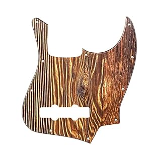 Pickguard Basse Jazz À 10 Trous J Bass Scraper Pour 4 Cordes Américain/Mexicain Sections De Basse De Jazz Standard 3… - Les Beatles, Paul McCartney, John Lennon, RIngo Starr, George Harrison