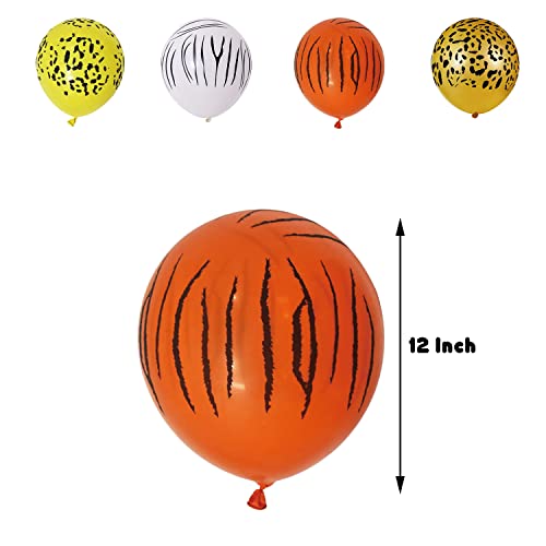 Safari Animal Birthday Party Supplies，Safari Birthday Decorations，Safari Party Decorations，Set Include Safari Backdrop Banner Ballon Cake Topper Cupcake Topper #TOP2