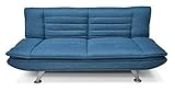 Dimensioni ingombro: 183 x 88 x 82(h) cm, seduta 50 cm, schienale 45 cm