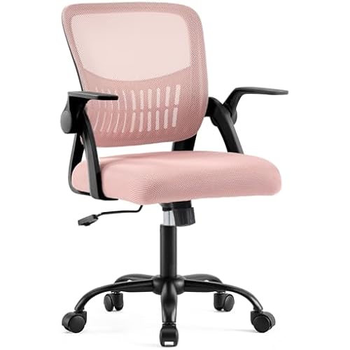 DUMOS Office Desk Chair, Lumbar Support Mesh Home Chair
