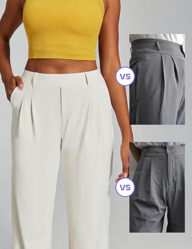 Image of Heathyoga Yoga Pants with Pockets Extra Soft Leggings with Pockets for Women Non See-Through High Waist Workout Leggings