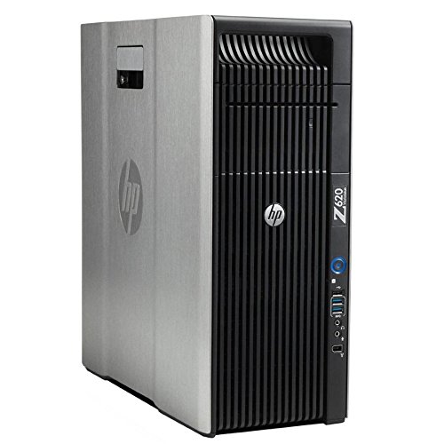 HP Z620 Workstation Tower 2x HexaCore Intel Xeon Processor E5-2620 (15MB cache, 2.00GHz) 16GB DDR3, SSD 256GB, DVD, NVIDIA QUADRO K2000. Windows 10 Pro, Ricondizionato di grado A.