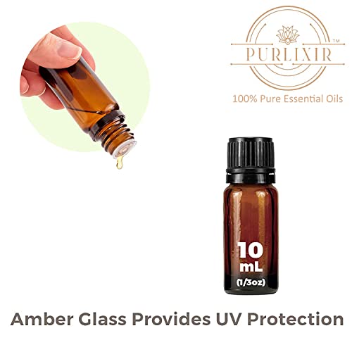 Purlixir Rose Essential Oil - 10 ml | 100% Pure and Natural |Used for Aromatherapy, Relaxation, Skin Care, Calm Sleep & Massage, Spiritual Rituals - Image 6