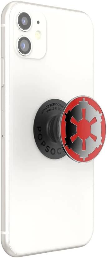PopSockets Adhesive Phone Grip, Holder, Phone Stand, Star Wars - Enamel Imperial Icon