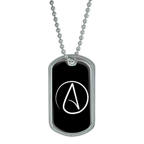 GRAPHICS & MORE Atheism Symbol - Atheist - White on