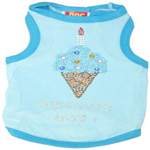 The Dog Squad Birthday Ice Cream Tank, Small, Blue #TOP24