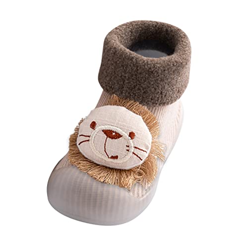 Moccasins Toddler Stocking Soft Slipper Toddler Rubber Girls Baby Shoes Socks Knit Toddler Boy House Shoes
