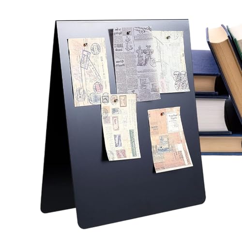 Pizarra para mensajes, pantalla para fotos de escritorio, tablero magnético antideslizante para notas, casa, oficina, escuela, habitación