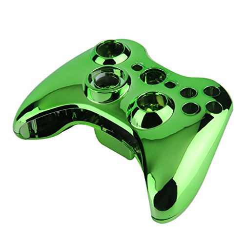 Dalkeyie Wireless Controller Shell Case Bumper Thumbsticks Buttons Game for Xbox 360