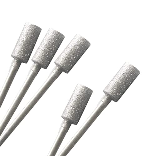 8 Piezas Fresa Diamante Cilíndrica con Vástago 3/32 Pulg miniatura 2