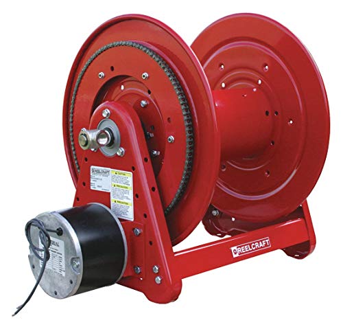 Reelcraft EA32112 L12D Heavy Duty 12V DC Motor Driven Hose Reel, 200' Hose Not Included