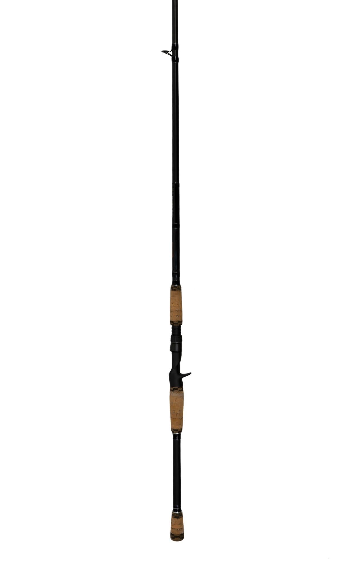 Phenix Rods SWIMBAIT Casting / 8′ / 1 PC / 15-50 LB LINE Rating/Moderate/Fast Taper Action / 2-8 OZ Lure Weight/Fuji ALCONITE Guides/Fuji Trigger Reel SEAT/Cork & EVA Split Grip Handle