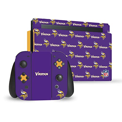 Autocollant de Jeu Nintendo Switch Vinyle Protecteur Minnesota Vikings NFL