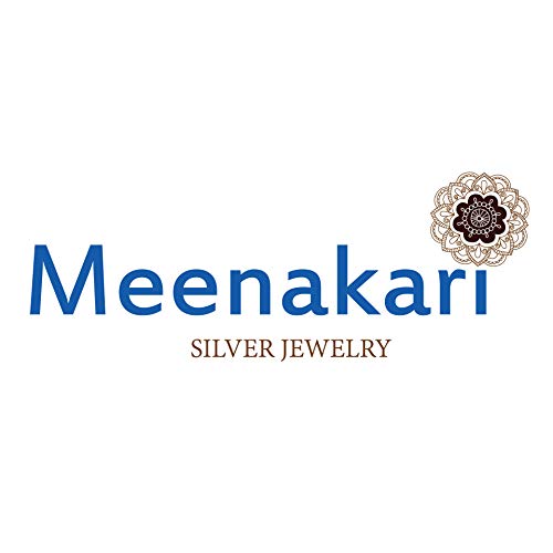 Image of Meenakari 925 Sterling Silver Infinity charm adjustable black thread Anklet