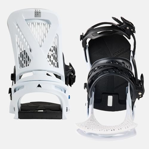 Fixations de snowboard Genesis Re:Flex Burton homme taille M blanc pour planche de freeride