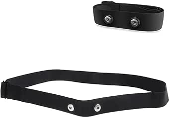 KVSERT Herzfrequenz-Monitor Brustgurt - Verstellbar 66cm, Kompatibel Mit MZ-3