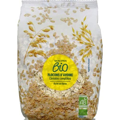 Monoprix Bio Flocons d'avoines bio - Le paquet de 500 g
