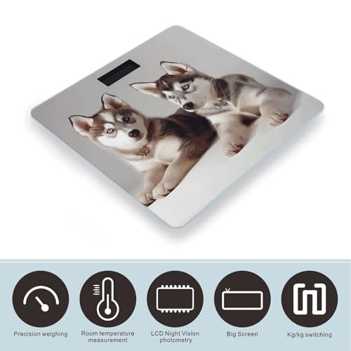 Báscula Digital para Peso Corporal con Diseño de Perro miniatura 3