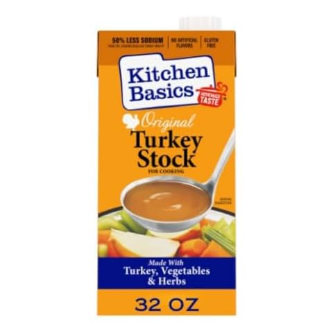 Kitchen Basics® Original Turkey Stock, 32 oz. Carton Cover