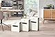 Leitz IQ 3M Premium Aktenvernichter P5, Mikroschnitt, 4-3 Blatt (70-80g/m²), Super leise, kompakt & sauber, TÜV+GS zertifiziert, 10L Behälter, für Büro & Home Office, Protect Serie, Weiß, 80930000