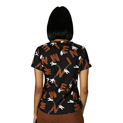Image of Bewakoof Women's Cotton Regular Fit T-Shirt