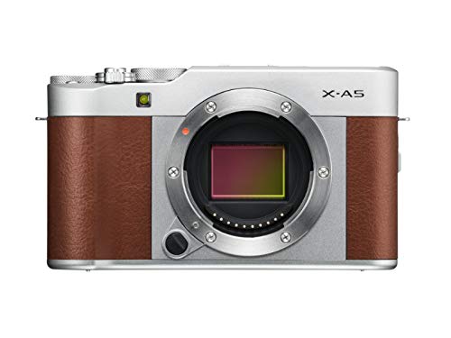 FUJIFILM X-A5 Mirrorless Digital Camera (Brown) with 16-50mm