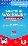 Rite Aid Ultra Strength Gas Relief, Simethicone Softgels, 180 mg - 50 Count | Gas and Bloating Relief