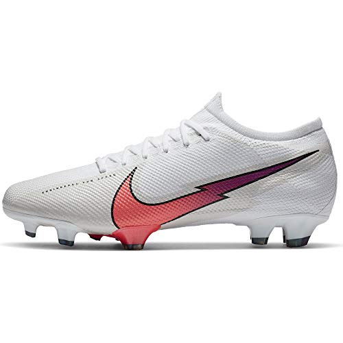 Nike Vapor 13 Pro FG Scarpe da calcio White Flash Crimson Hyper Jade - Uomo, bianco, 40 EU