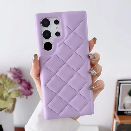 Coque antichoc Samsung S23 Plus couleur bonbon violette diamant
