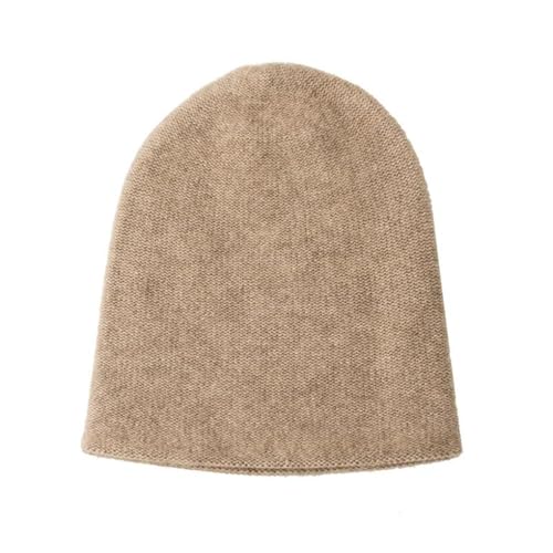 Berretto in cashmere per bambini, lavorato a mano, caldo, confortevole, senza cuciture, design unisex