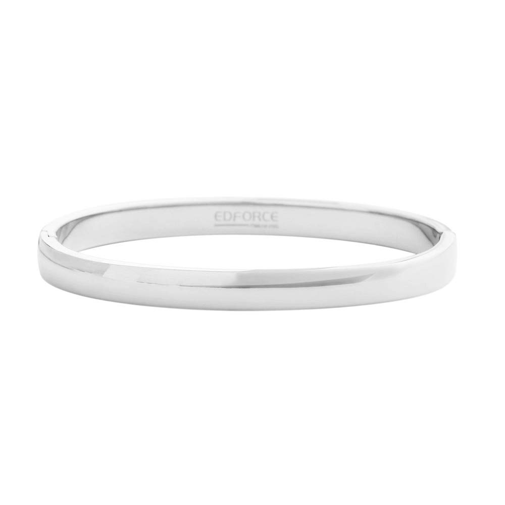 Sponsored Ad - Women's Stackable Bangle Bracelet Hinged Oval-Shape