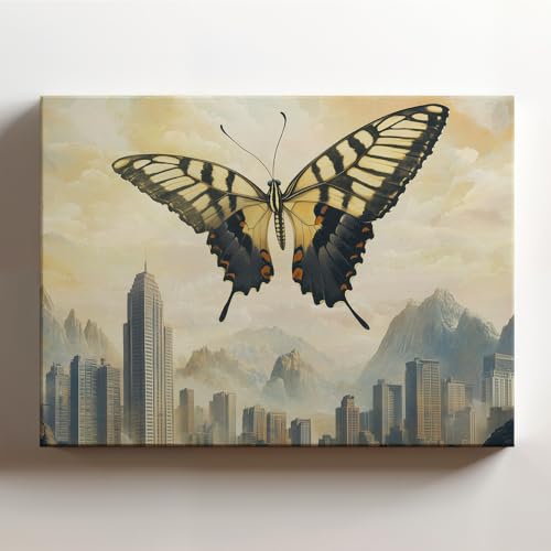 Gallery Wrapped Zebra Longwing Canvas